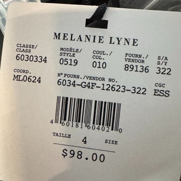 Melanie Lyne Pull-On Pencil Skirt, Black - Picture 6 of 6